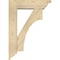 Ekena Millwork Westlake Traditional Rough Sawn Bracket w/ Offset Brace, Douglas Fir, 6"W x 20"D x 28"H BKT0604X20X28WTL01RDF - alternate 2